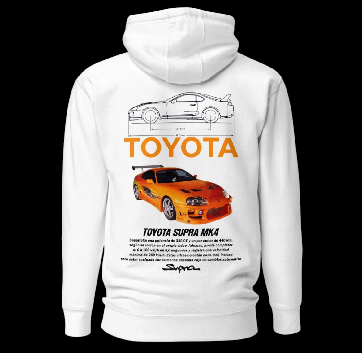 Supra MK4 White Spec