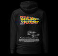 DeLorean Black Hoodie